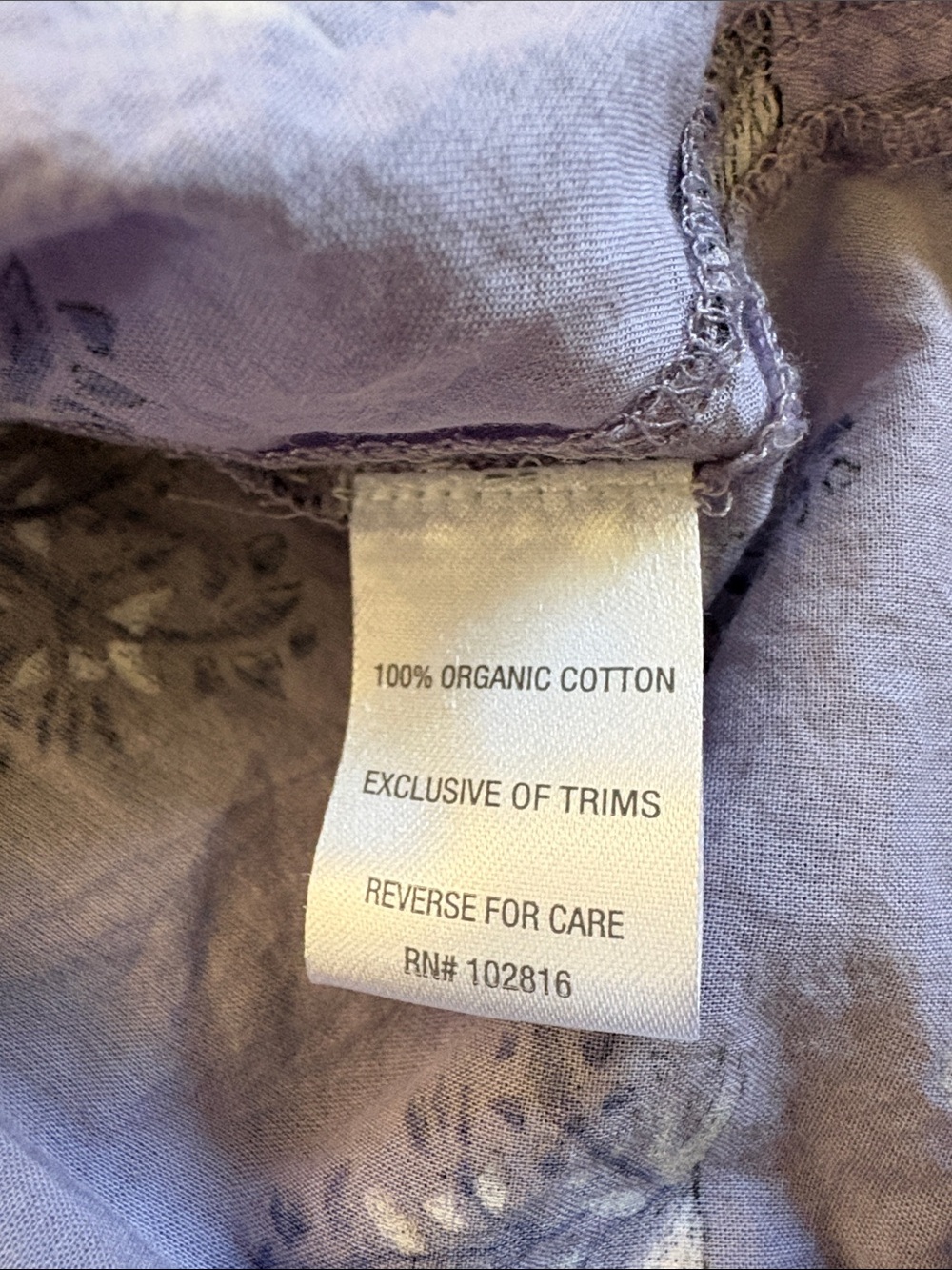 Garnett Hill Keya Organic-Cotton Voile Blouse - Picture 7 of 9